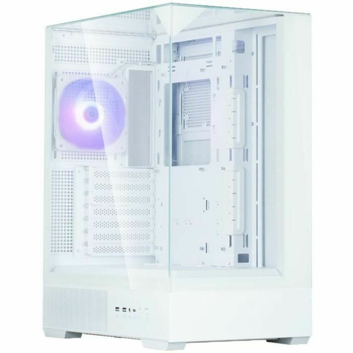 ATX Semitorn Zalman P40 PRISM WHITE Vit