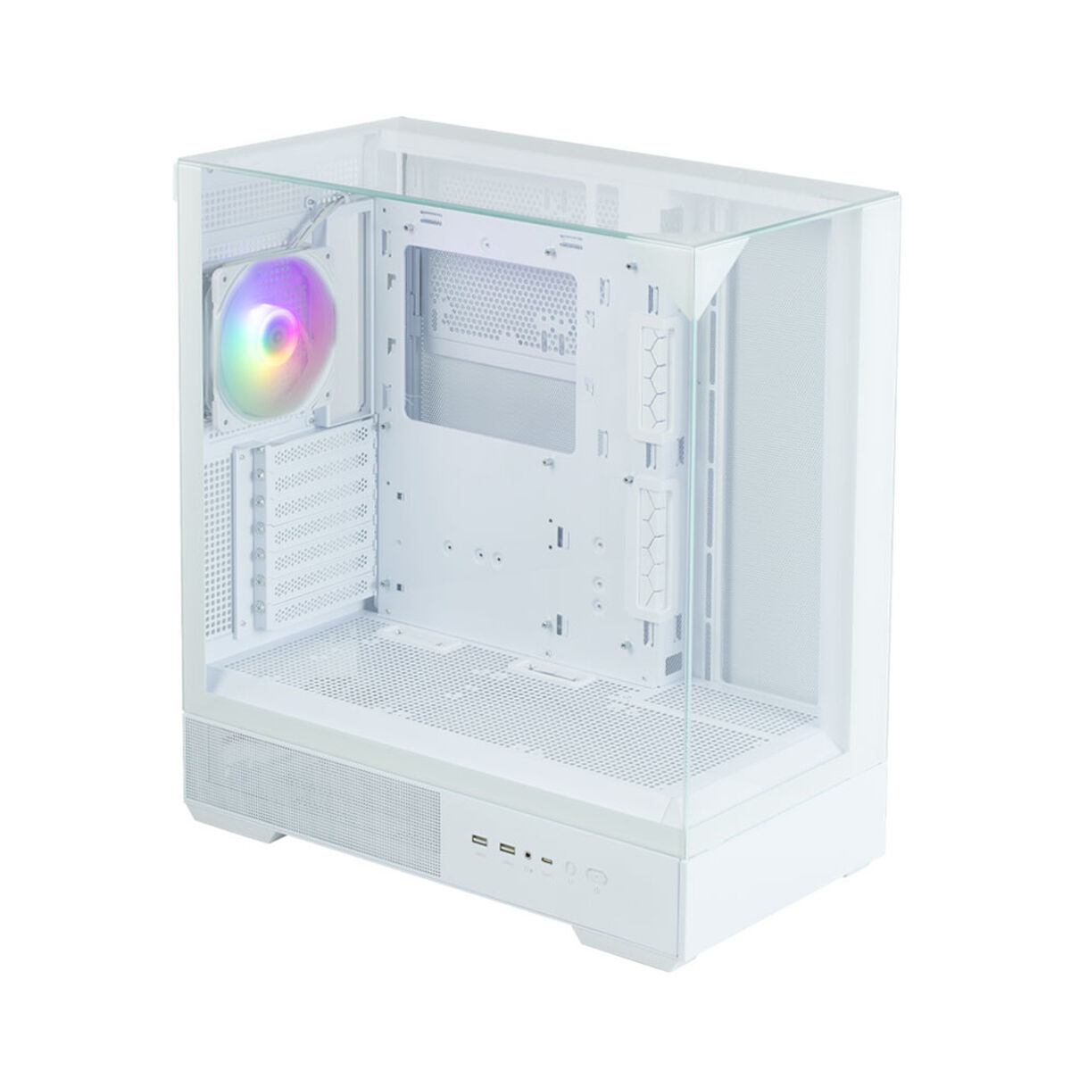 ATX Semitorn Zalman P40 PRISM WHITE Vit - 3