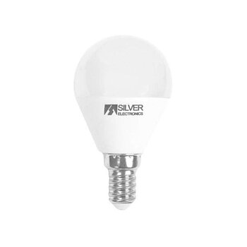 Sfärisk LED-lampa Silver Electronics ESFERICA 960714 E14 7W