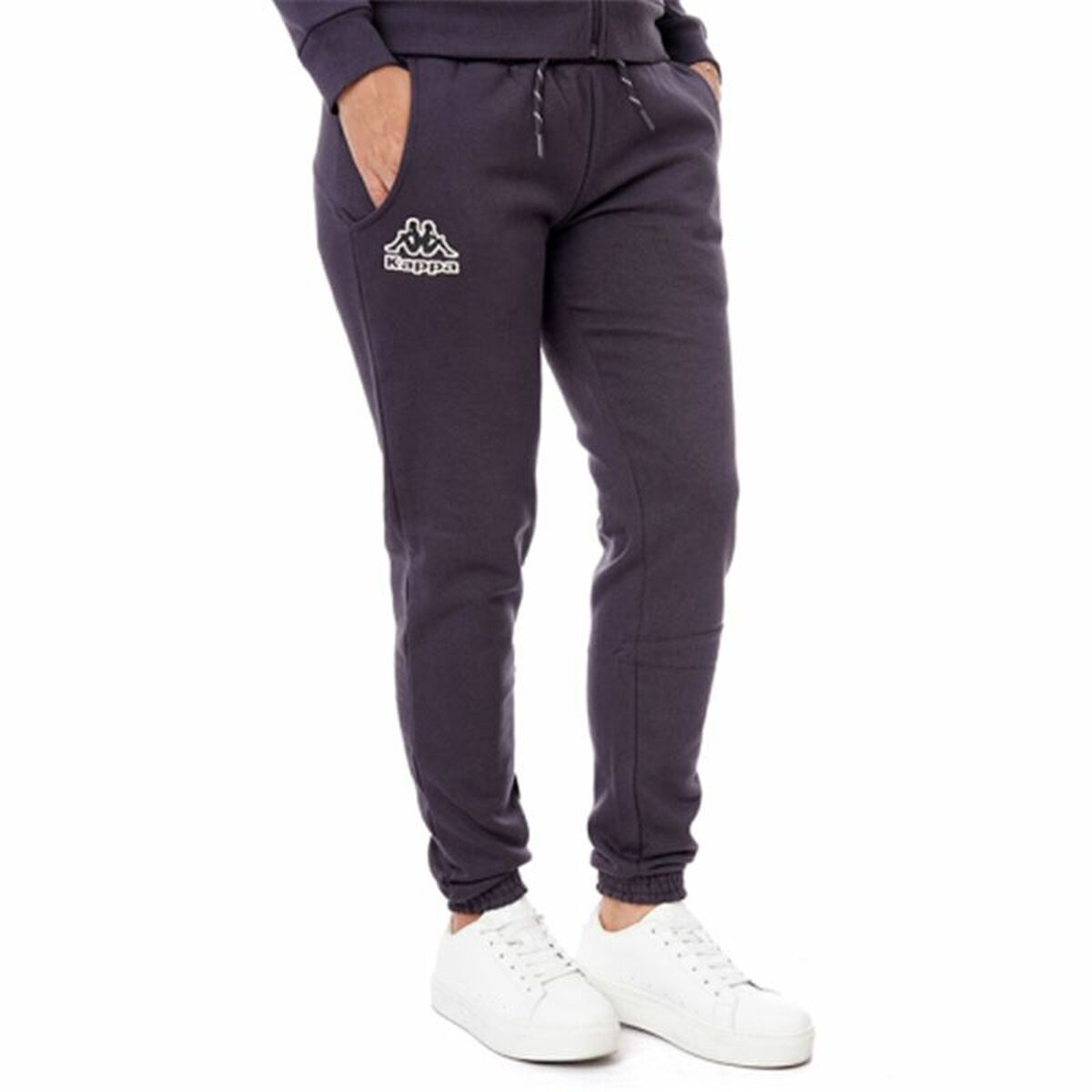 Långa träningsbyxor Kappa Fres Pant Svart Kvinna