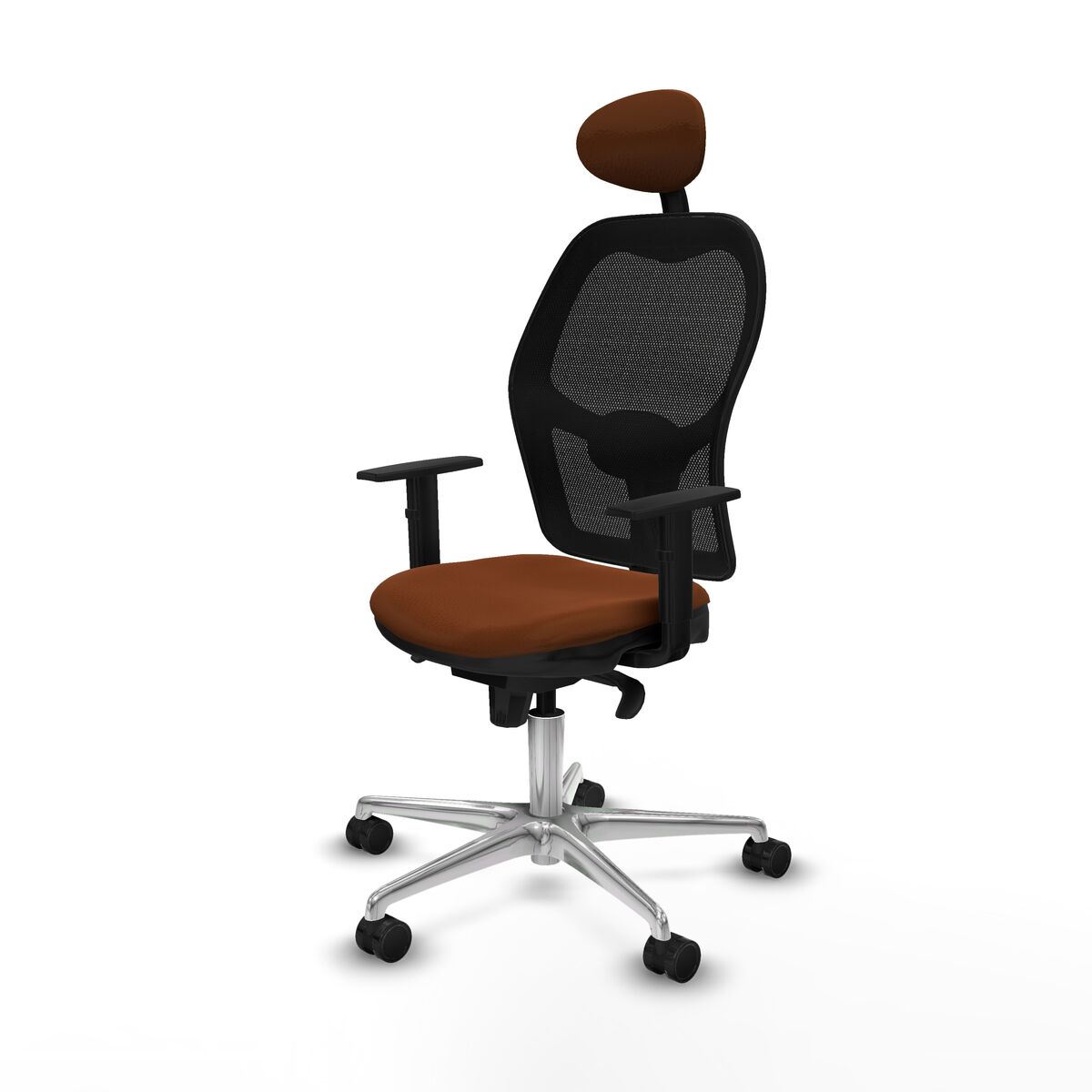 Kontorsstol Piqueras y Crespo 1D086N1 Brun Svart - 2