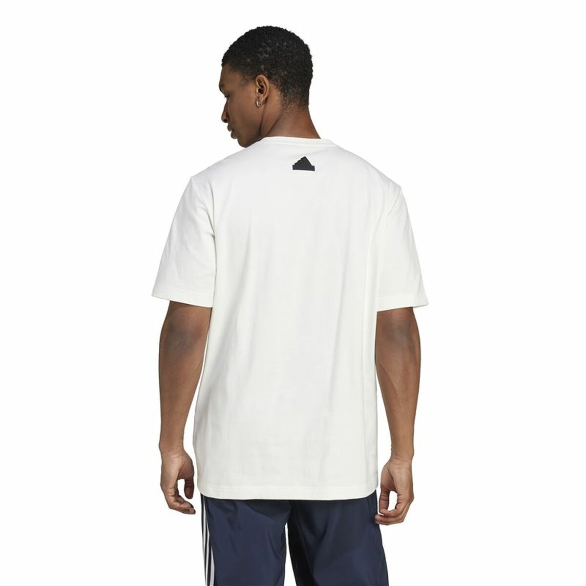 T-shirt med kortärm Herr Adidas Future Icons Graphic Vit - 3