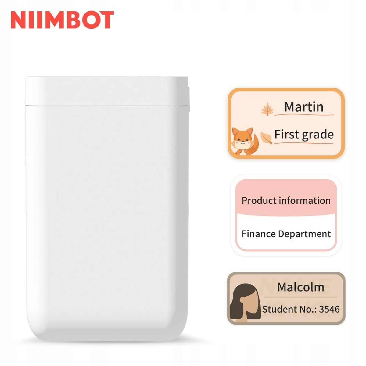 Manuell märkningsmaskin NIIMBOT D101 - 4