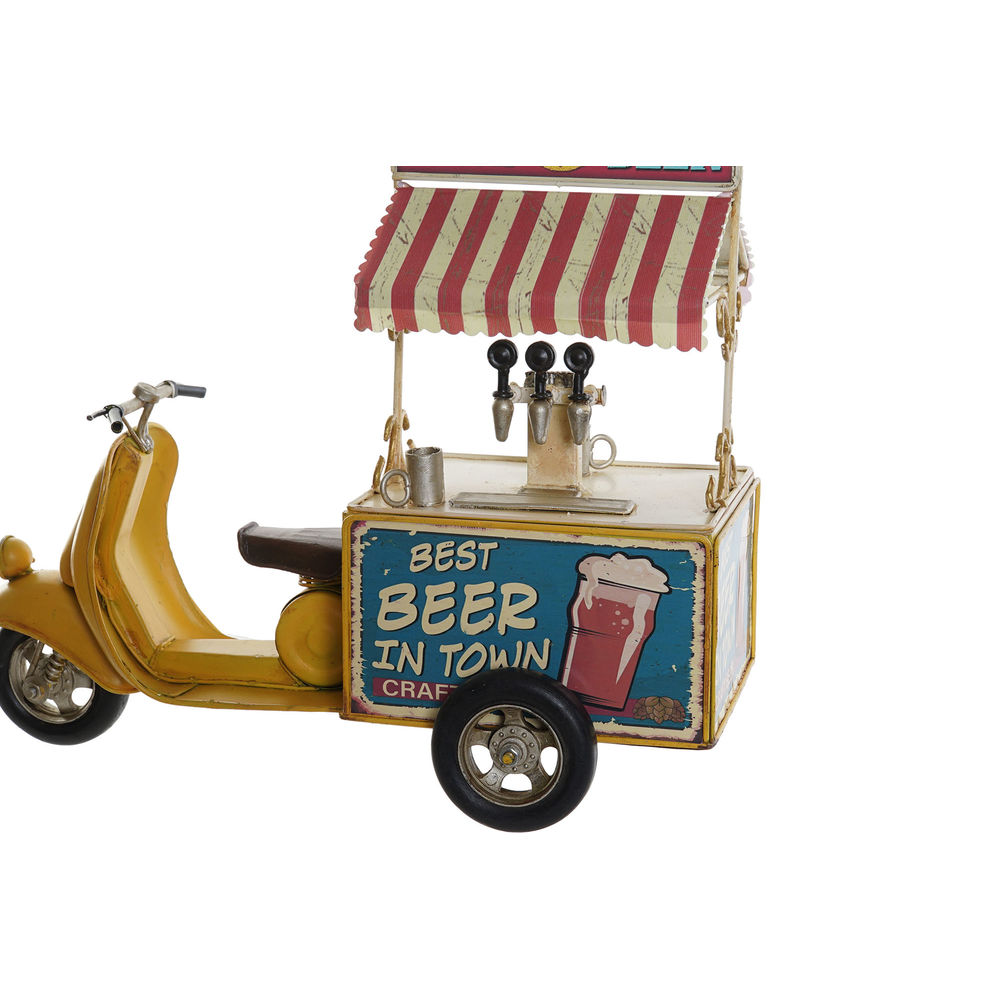 Prydnadsfigur DKD Home Decor Gul Blå Vintage 31,5 x 15 x 26,5 cm (2 antal) - 2