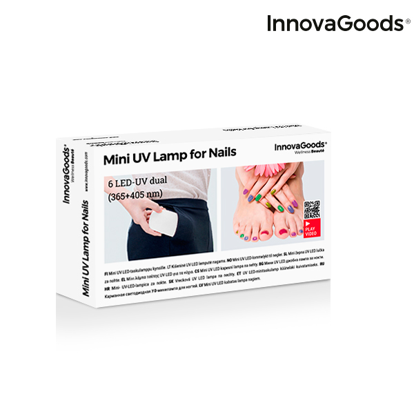 LED UV nagellampa Mini InnovaGoods - 2