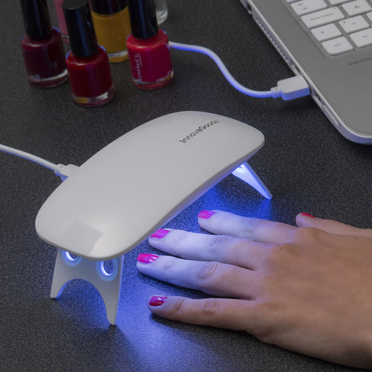 LED UV nagellampa Mini InnovaGoods - 16