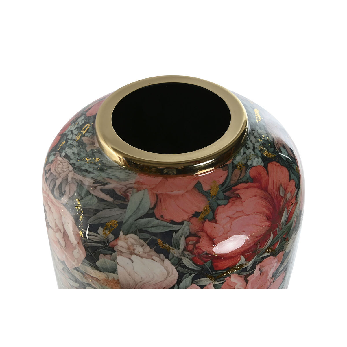 Vas Home ESPRIT Multicolour Rosa Metall 25 x 25 x 69,3 cm - 2