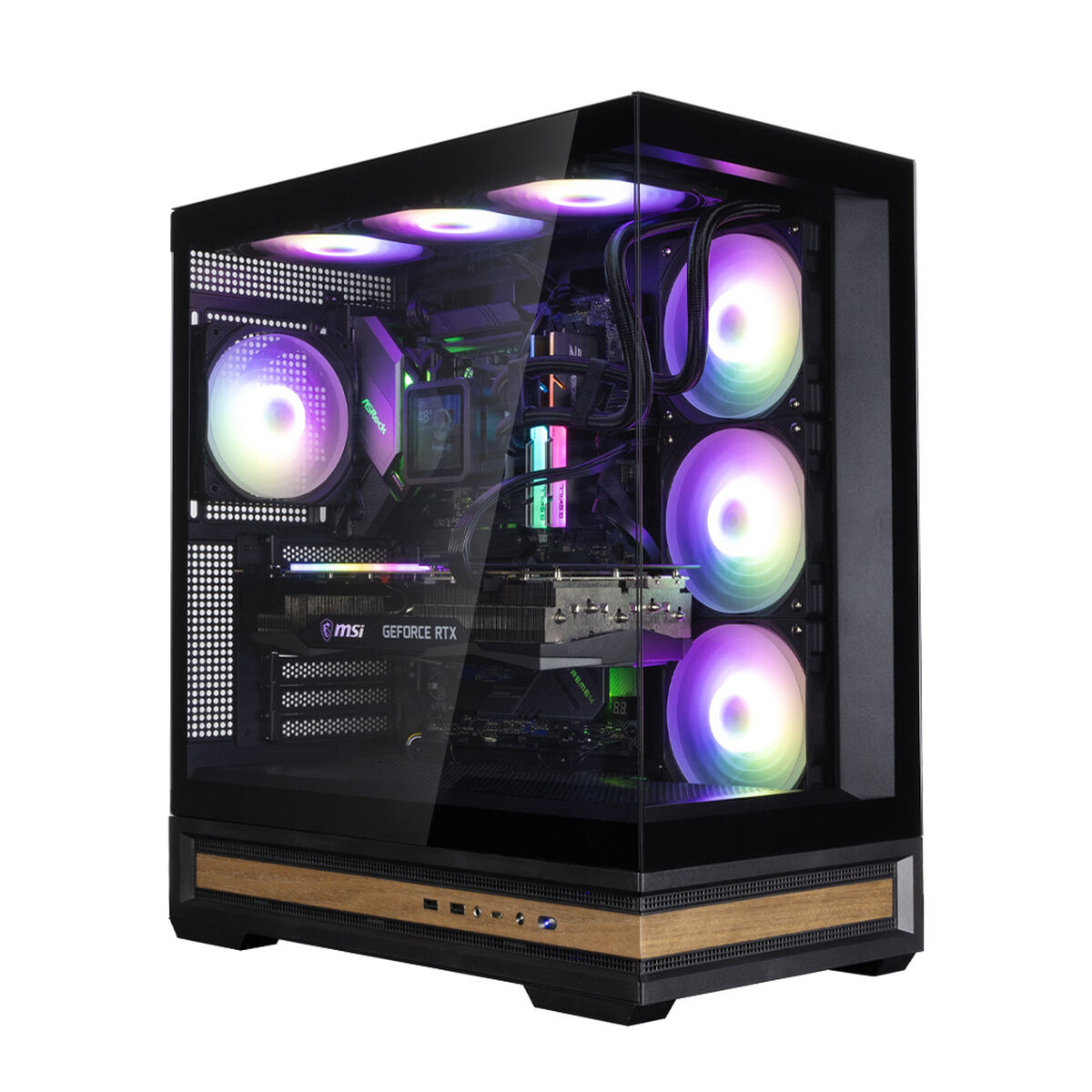 ATX Semitorn Zalman P40 NAMU BLACK Svart - 2