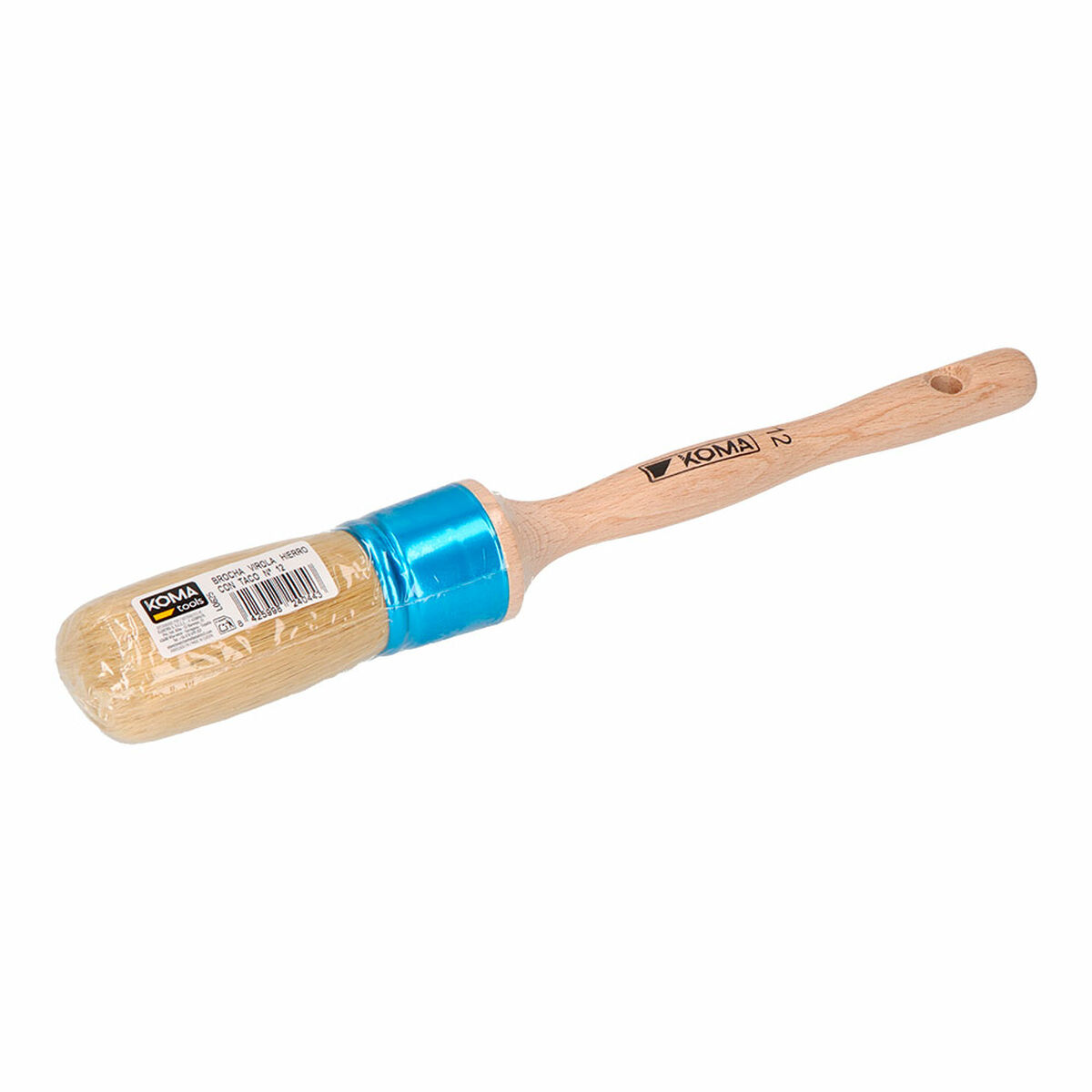 Borste Koma Tools nº 12 Naturell - 2