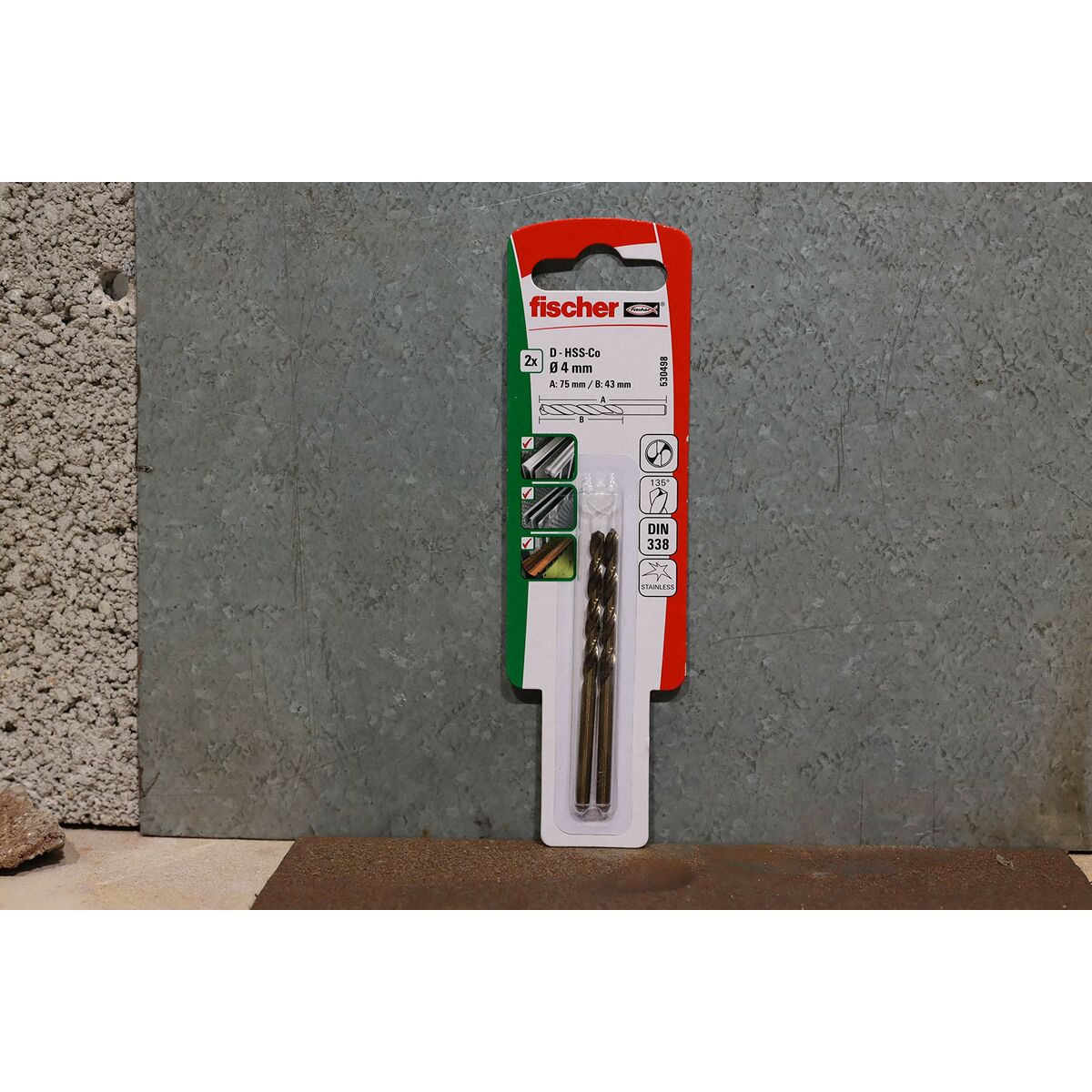 Spolset Fischer 530498 Metall 2 antal - 9