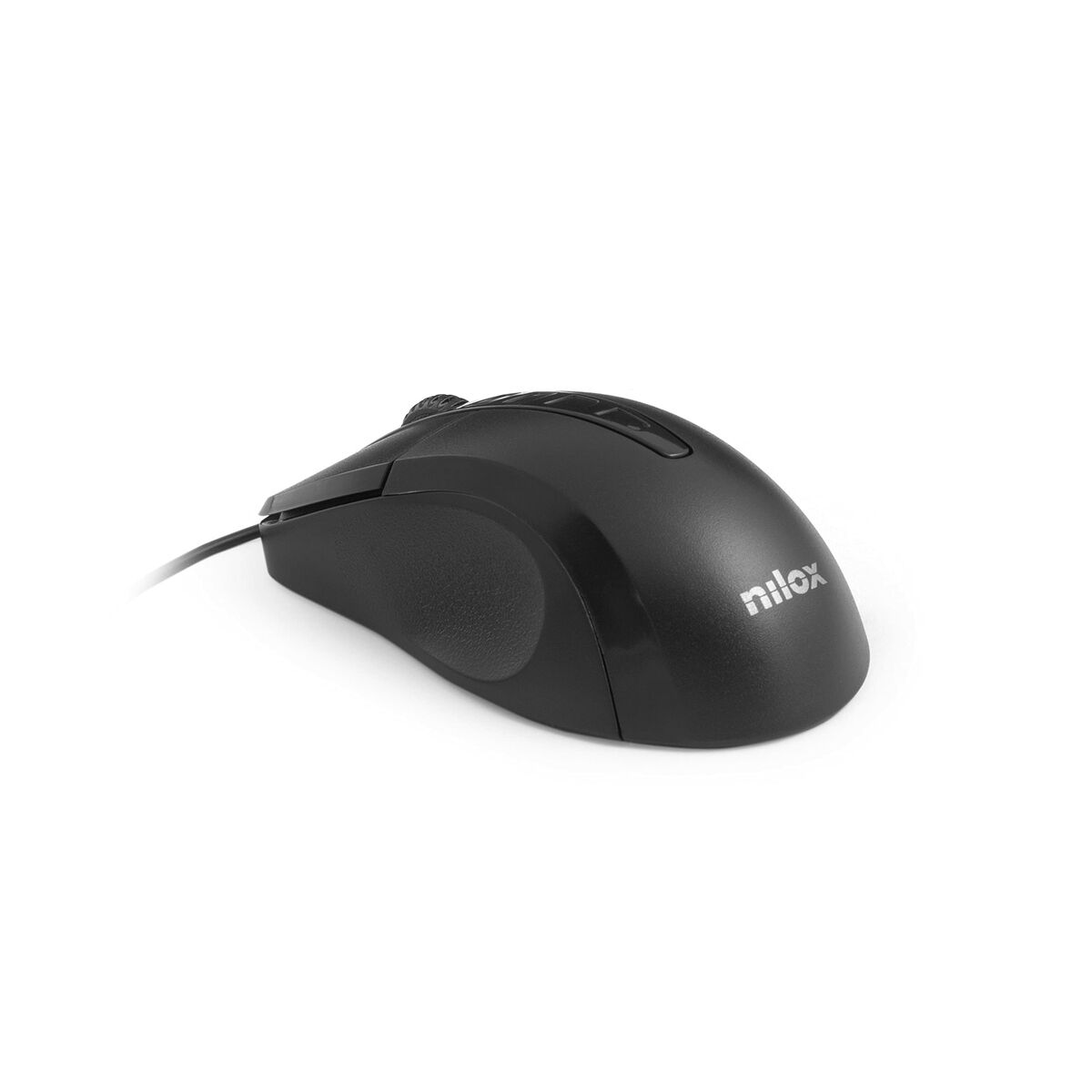 Optisk Mus Nilox MOUSB1001 1000 DPI Svart - 2