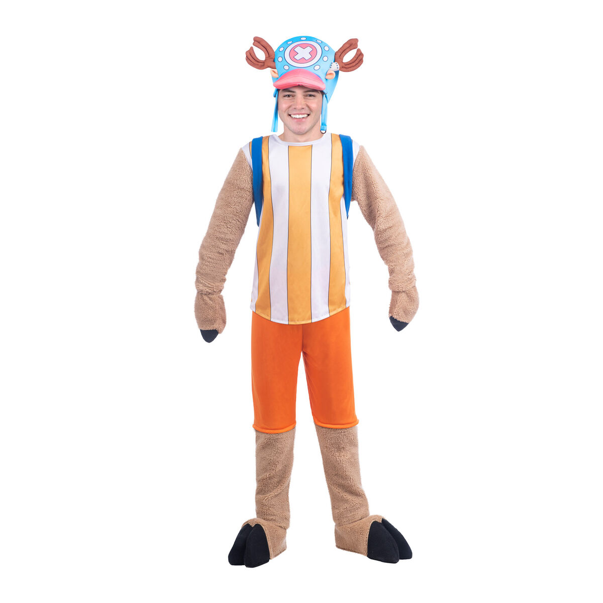 Maskeraddräkt vuxna One Piece Chopper (5 Delar) - 4