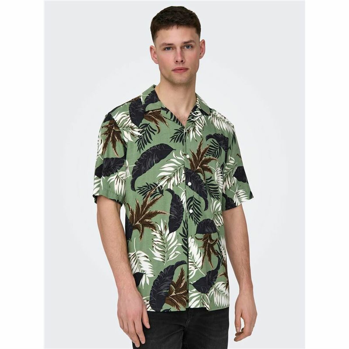 Skjorta Only & Sons Cuba Casual Kort slang - 3