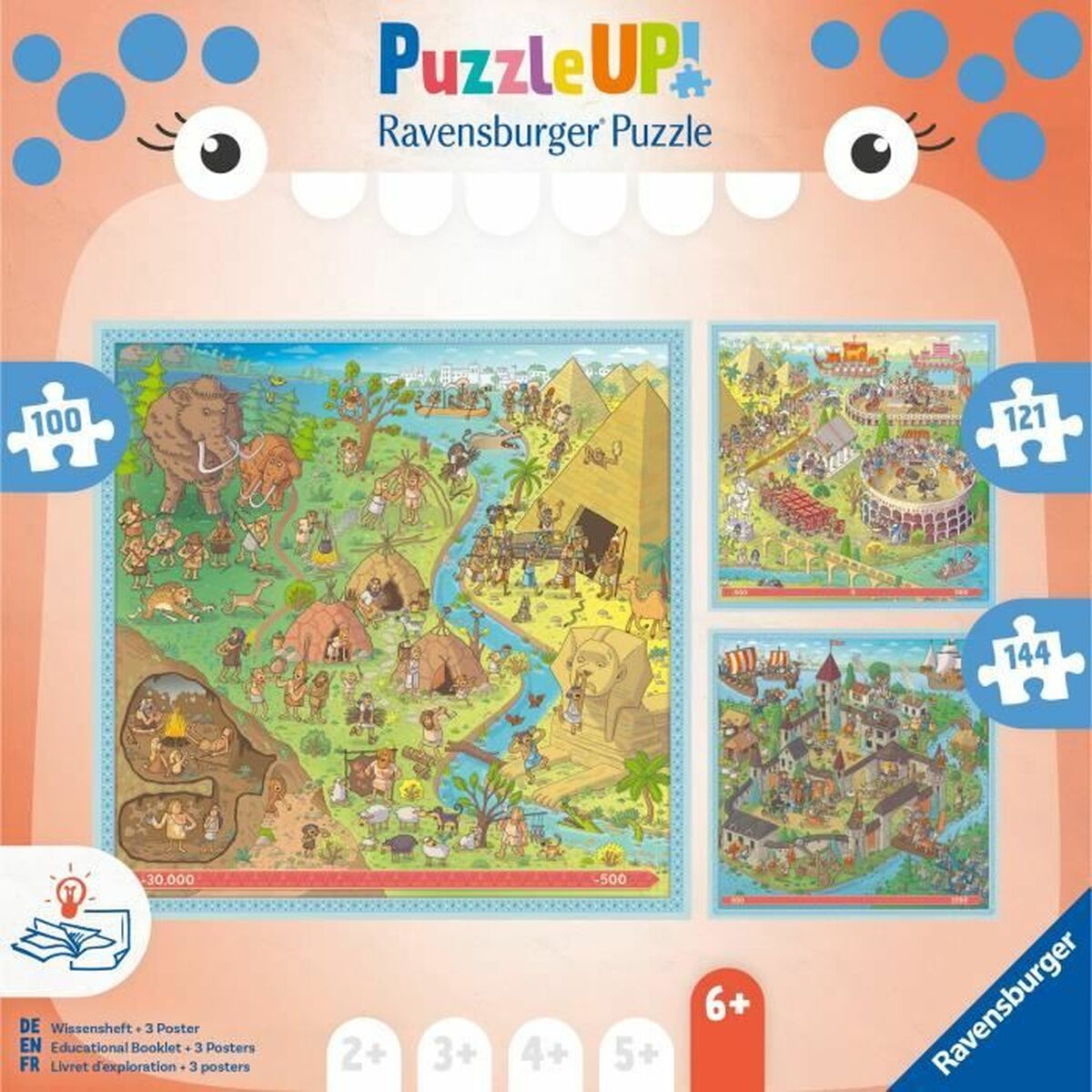 Pussel Ravensburger 100 Delar - 2