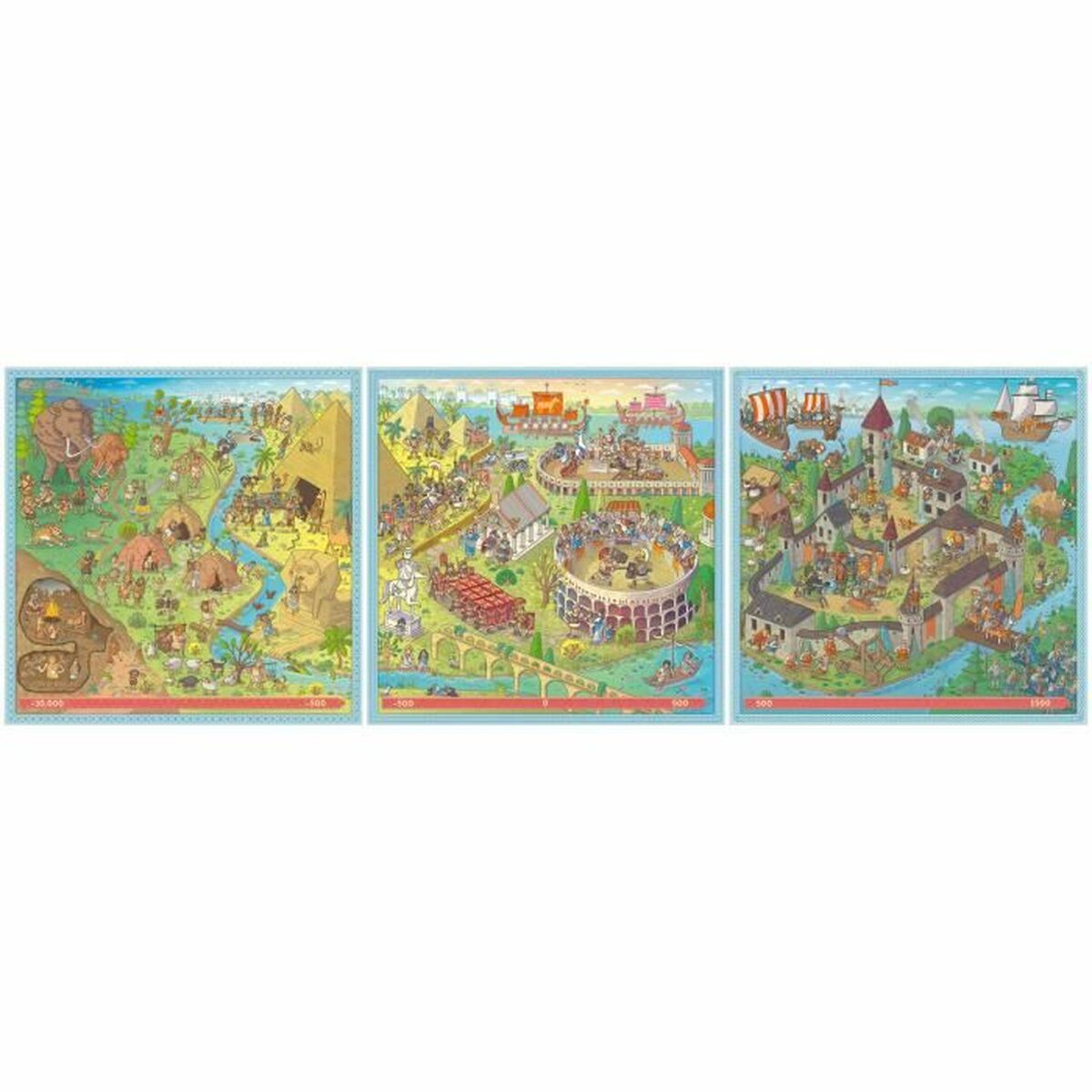 Pussel Ravensburger 100 Delar - 3