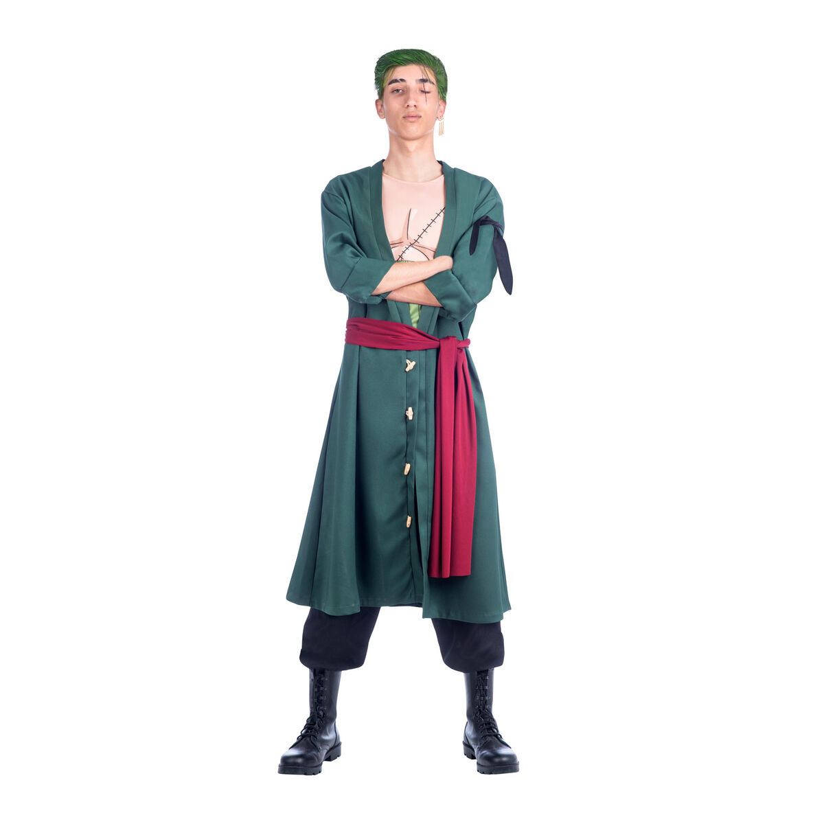 Maskeraddräkt vuxna One Piece Roronoa (6 Delar) - 10