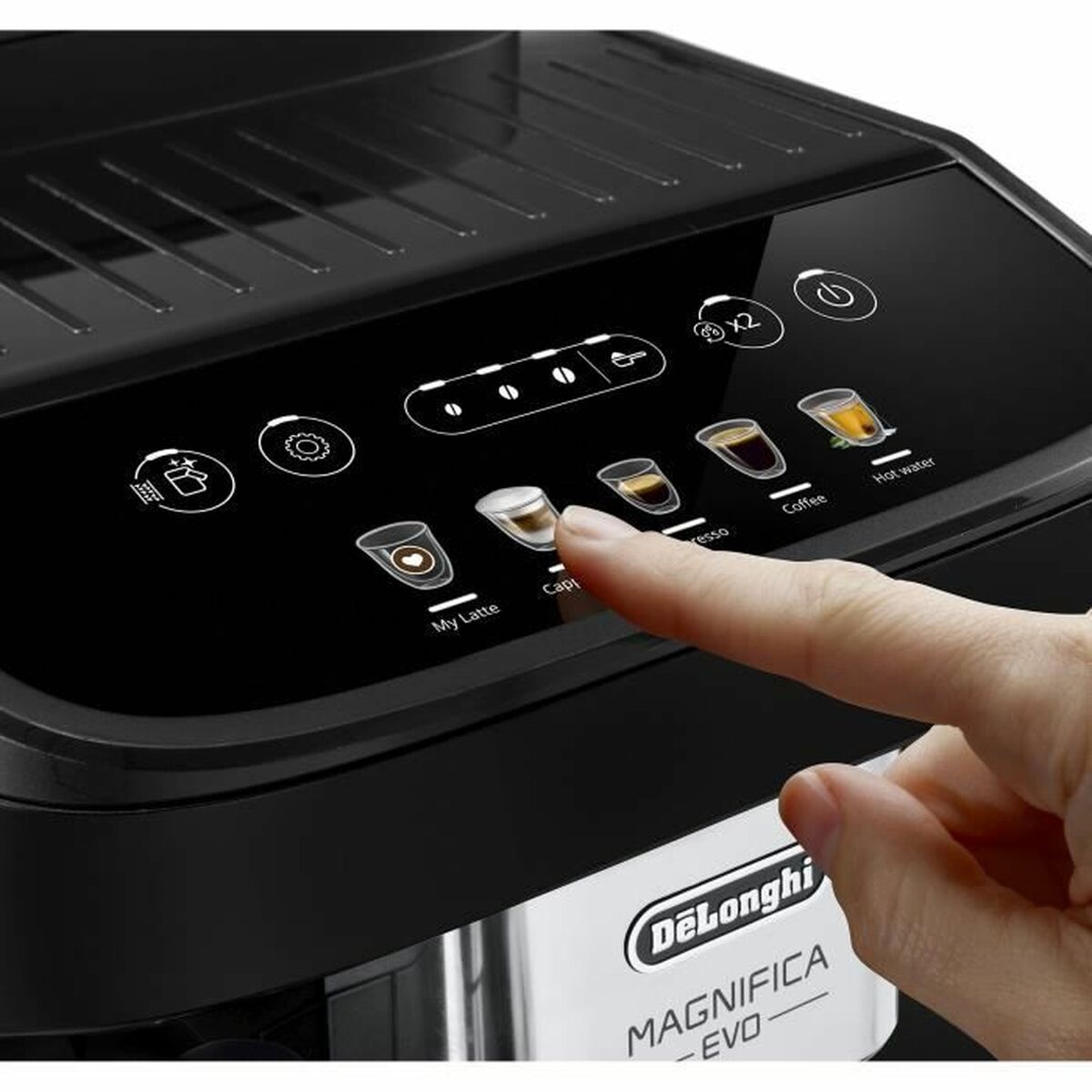Superautomatisk kaffebryggare DeLonghi MAGNIFICA EVO 1,4 L Svart - 5