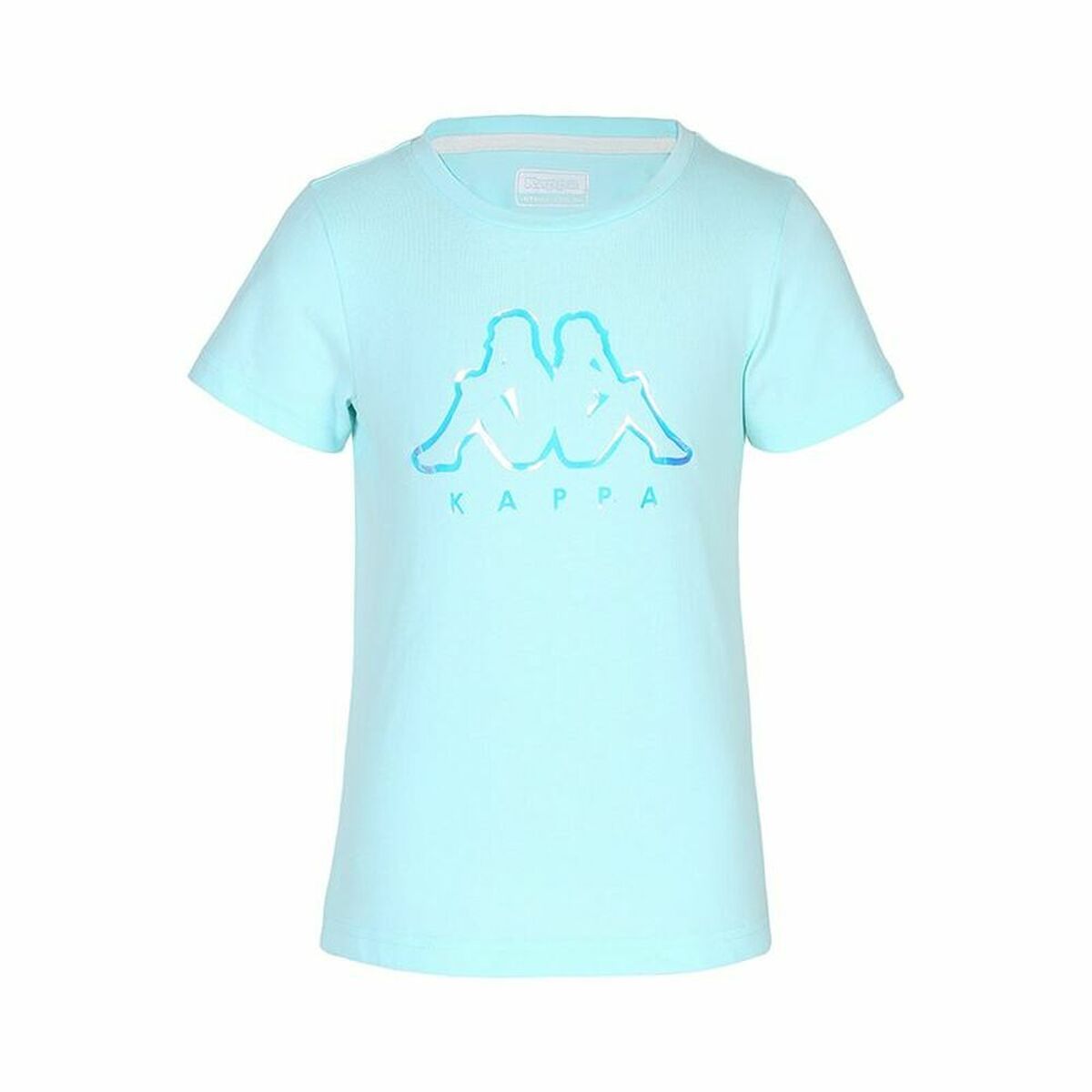 Barn T-shirt med kortärm Kappa Quissy Blue Aquamarine - 6