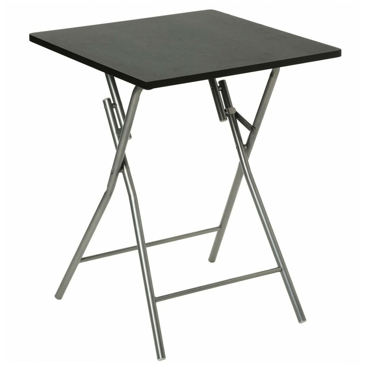 Fällbord Hespéride Svart Röd Svart/Grå Metall Stål 60 x 60 x 75 cm - 2