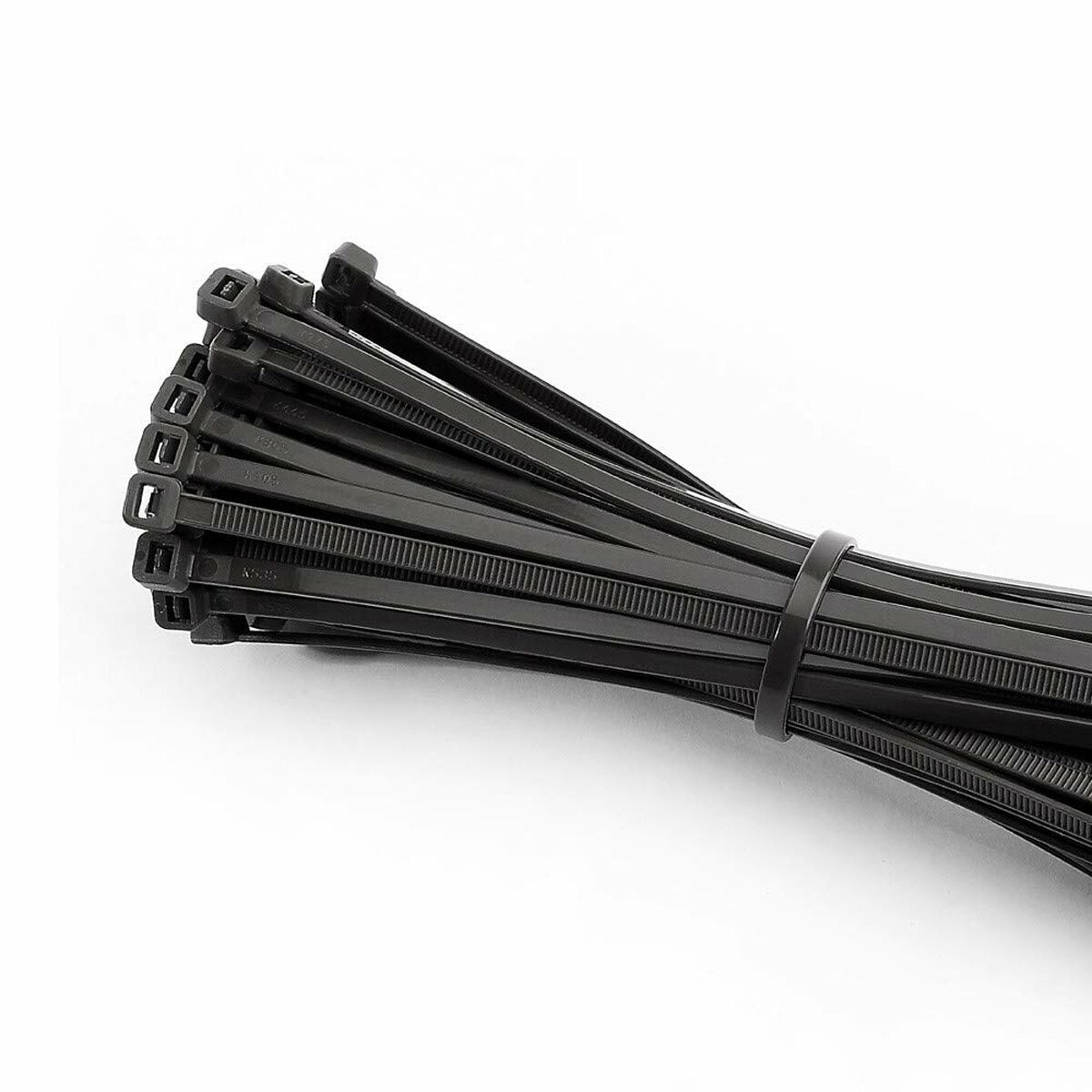 Nylonkabelband EDM 48412 Svart 300 x 4,5 mm (100 antal) - 2