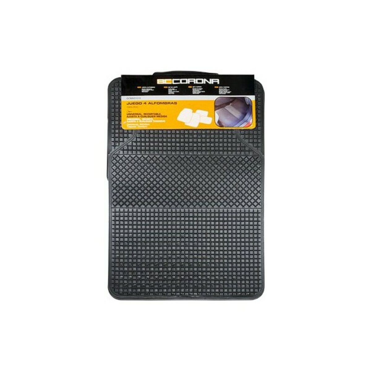 Bilgolvmatta CS6 Universal Svart (4 pcs) - 5