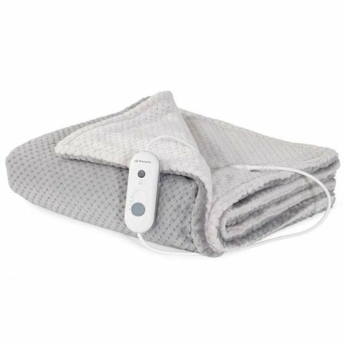Elektrisk filt Orbegozo MAH 1750 170 x 100 cm Grå Mikrofiber