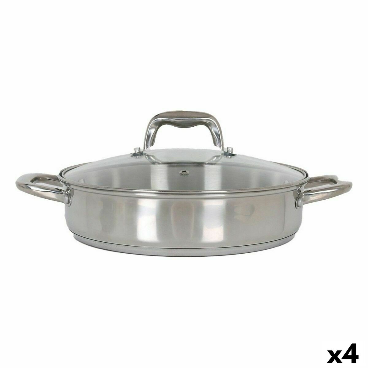 Kastrull med glaslock Quttin 4,3 L (4 antal)