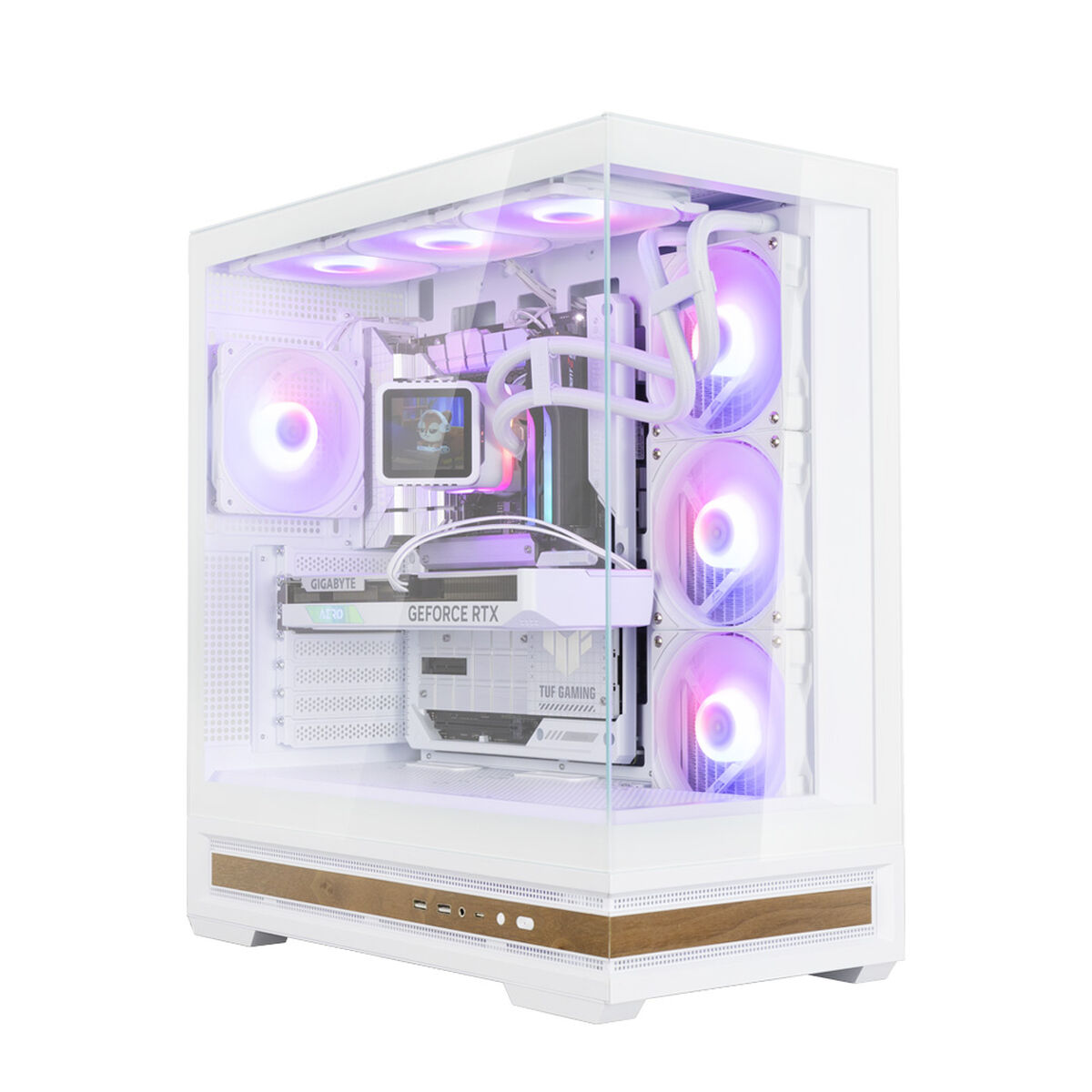 ATX Semitorn Zalman P40 NAMU WHITE Vit - 2