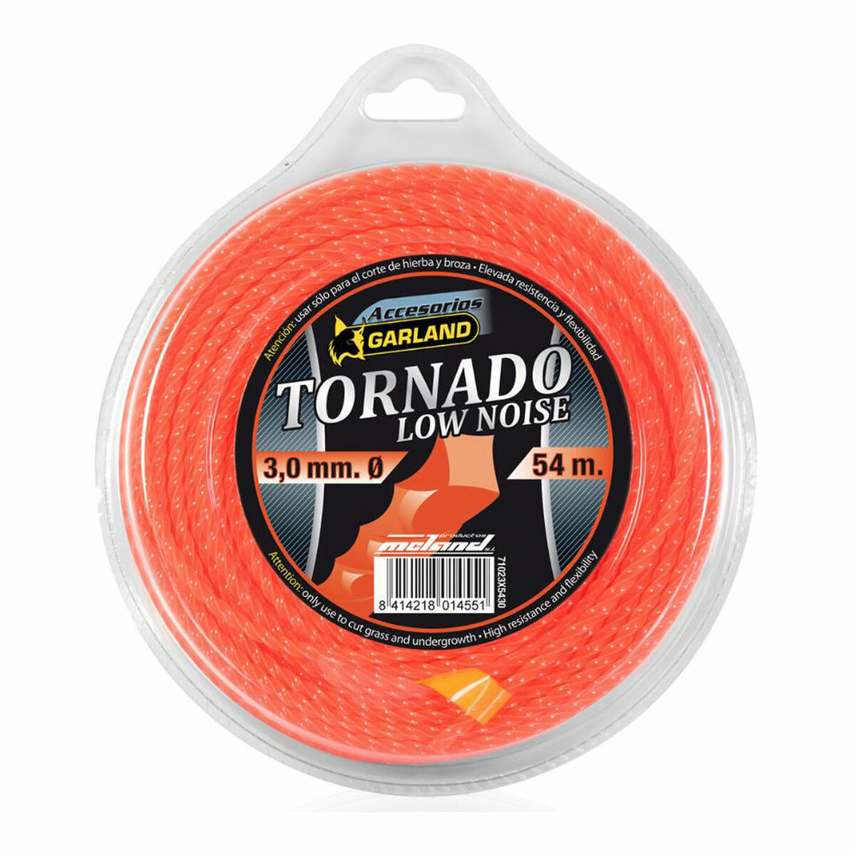 Tråd till trimmer Garland Tornado X 71023X5430 3 mm 54 m Låg bullernivå - 2