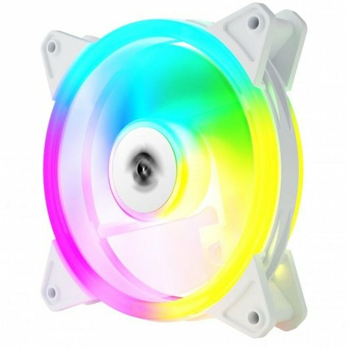 Lådfläkt Tempest Fan 120mm ARGB White Ring PWM - 5