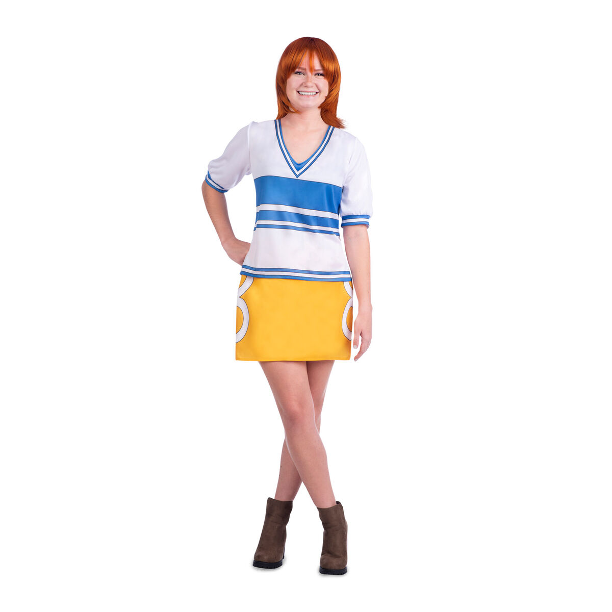 Maskeraddräkt vuxna One Piece Nami (3 Delar) - 5