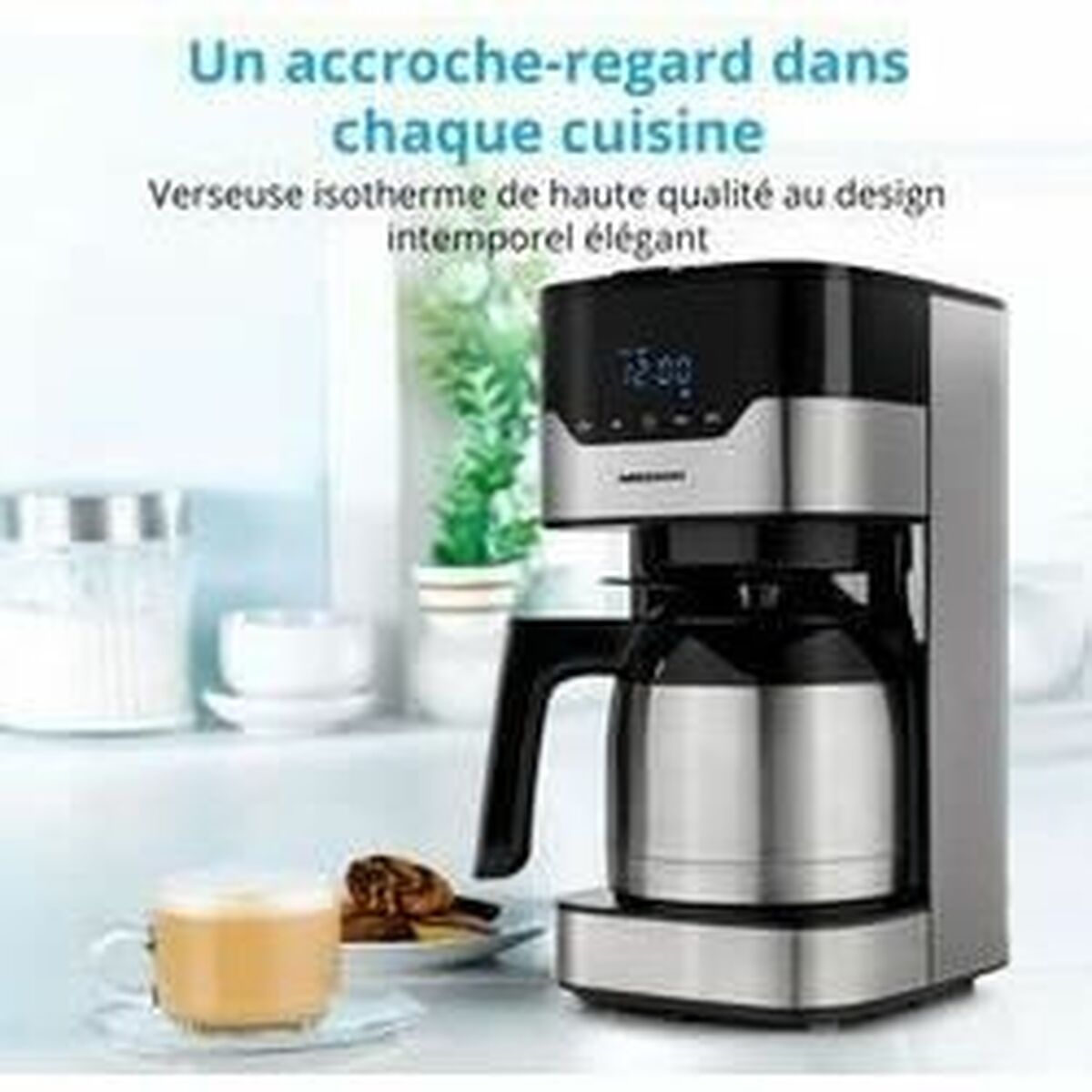 Kaffebryggare Medion 900 W 1,2 L - 3