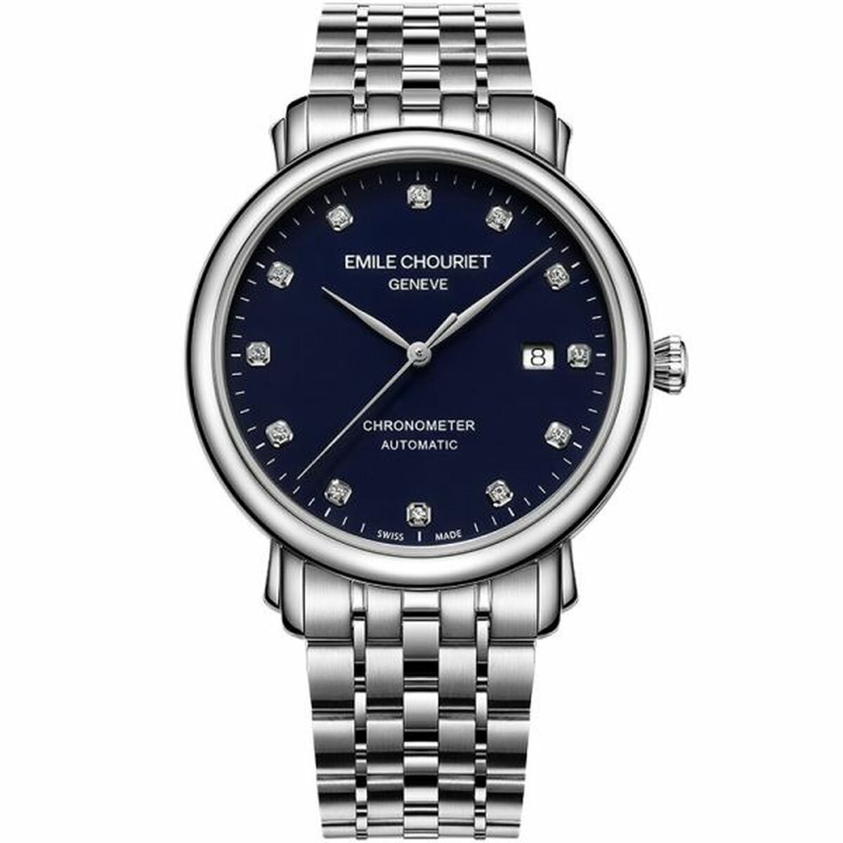 Herrklocka Emile Chouriet 001168G406697 (Ø 40 mm)