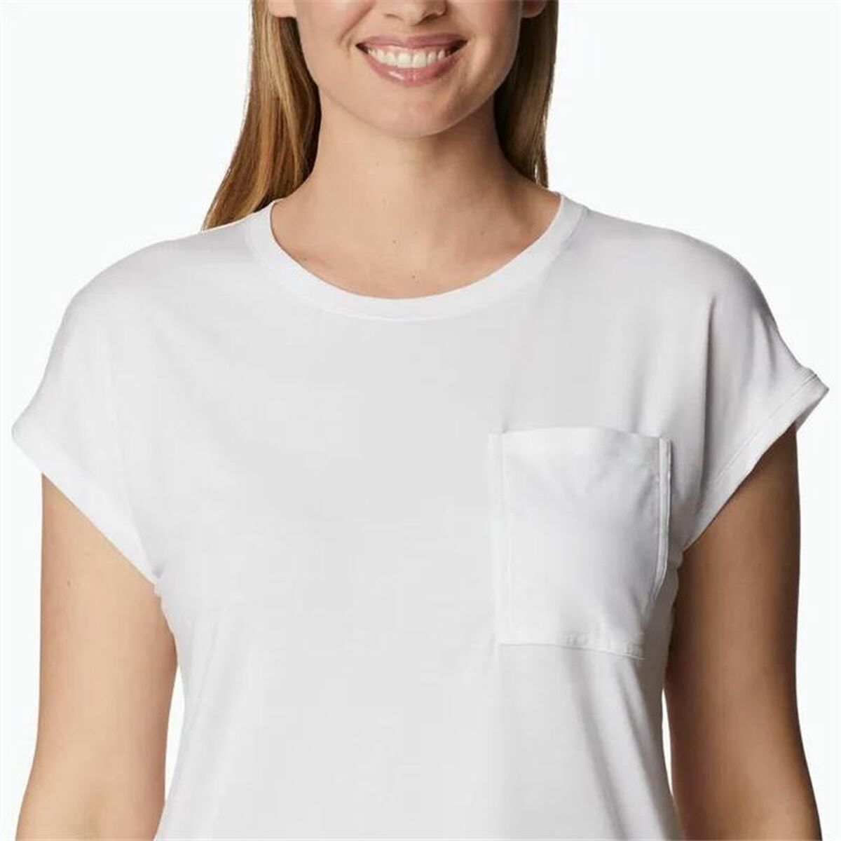 T-shirt med kortärm Dam Columbia Trek™  Vit - 4