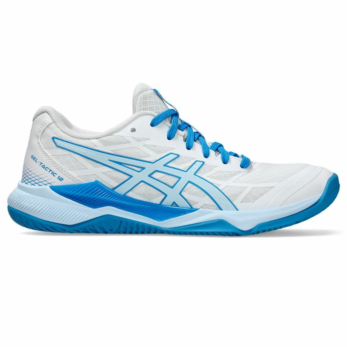 Sportskor Asics Gel-Tactic 12 Blå Vit Kvinna Handboll
