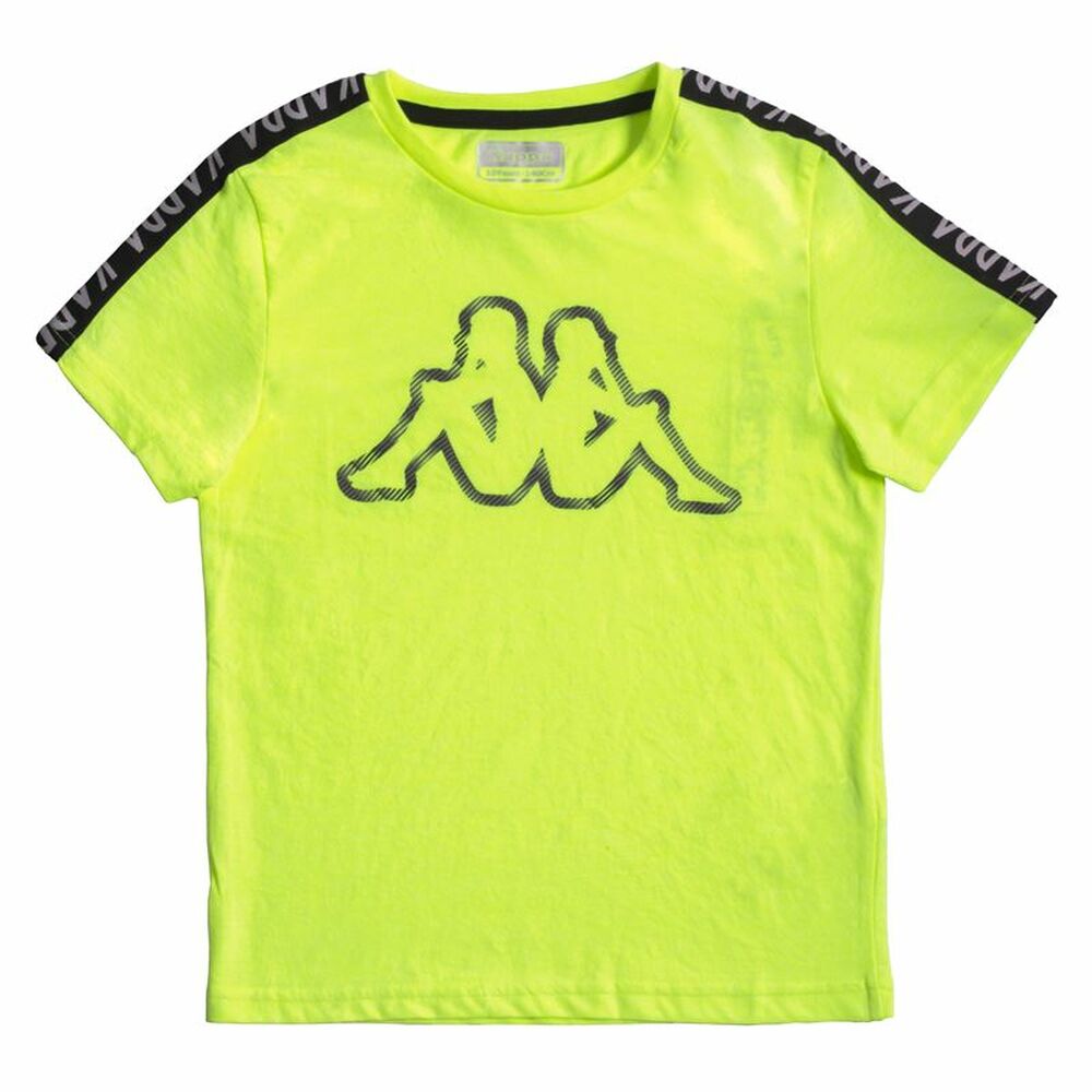 Barn T-shirt med kortärm Kappa Skappa K Limegrön - 3