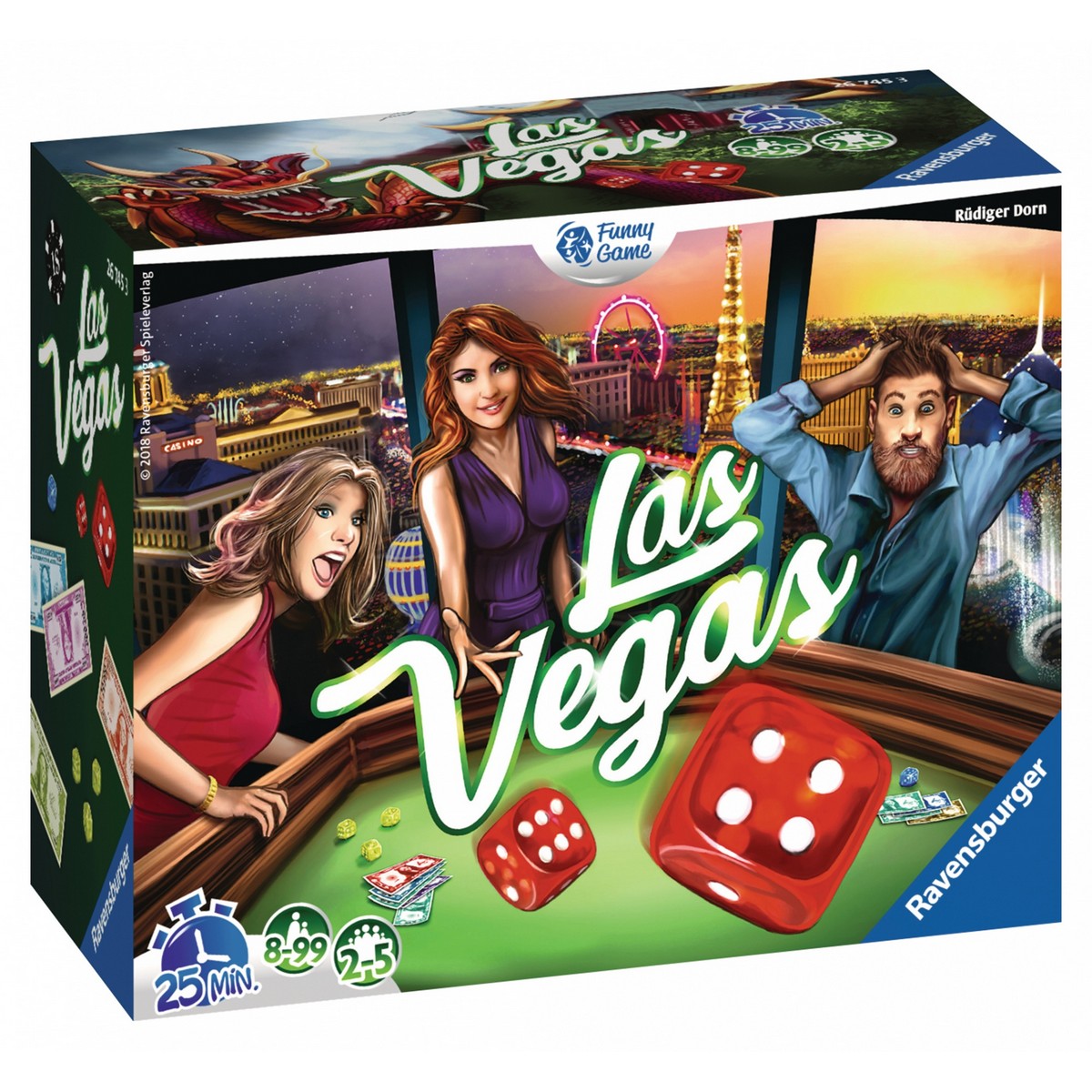 Sällskapsspel Ravensburger Las Vegas FR (Franska) - 7