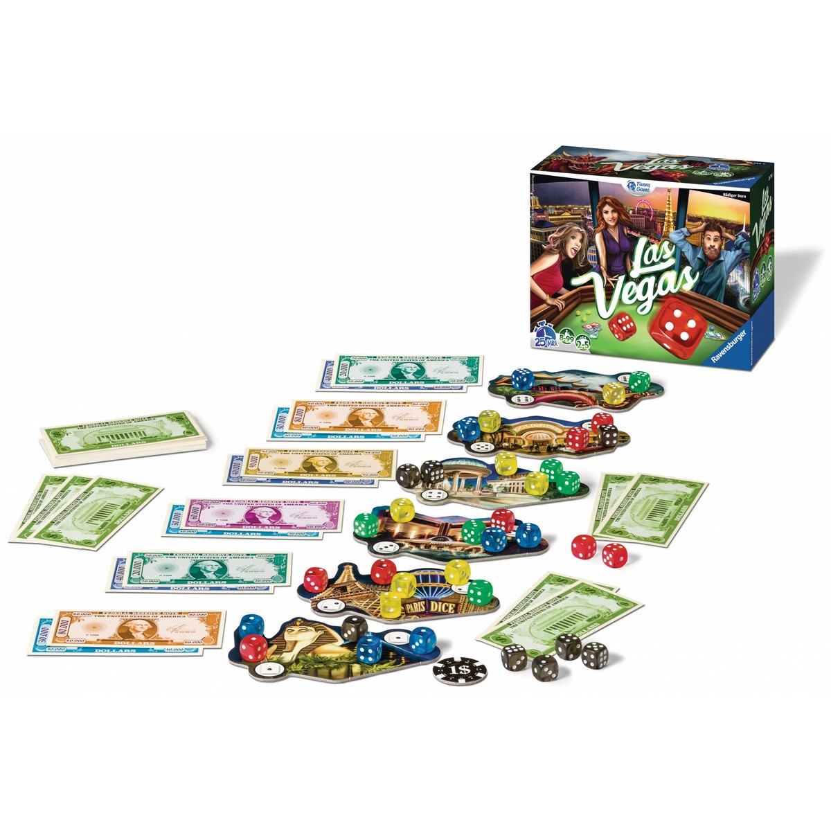 Sällskapsspel Ravensburger Las Vegas FR (Franska) - 8