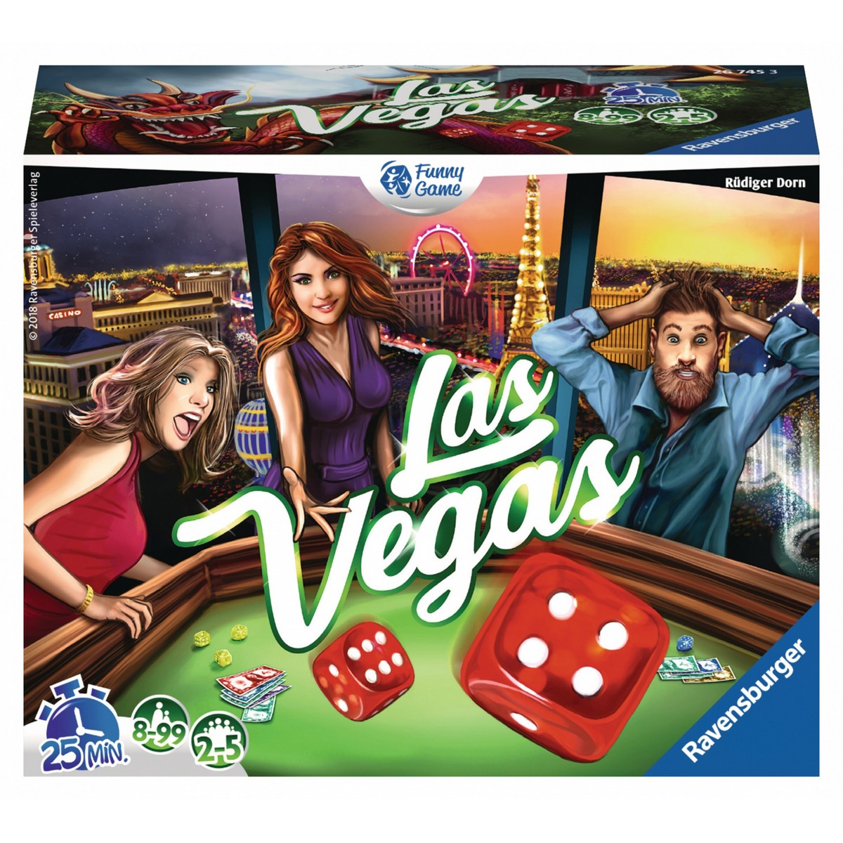 Sällskapsspel Ravensburger Las Vegas FR (Franska) - 6