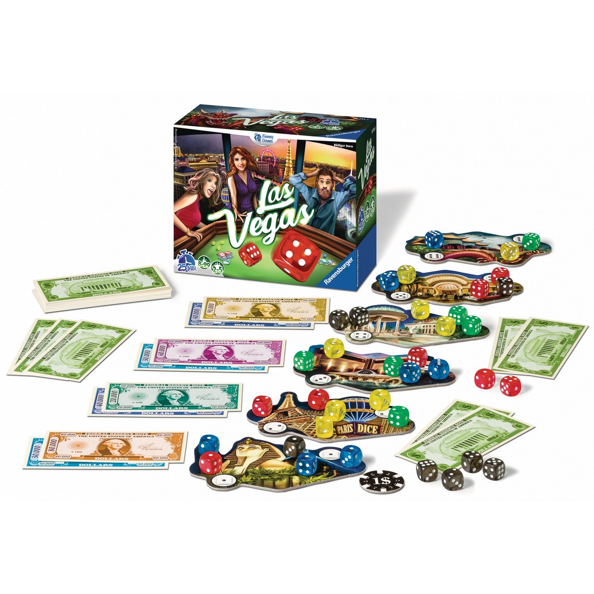 Sällskapsspel Ravensburger Las Vegas FR (Franska) - 4