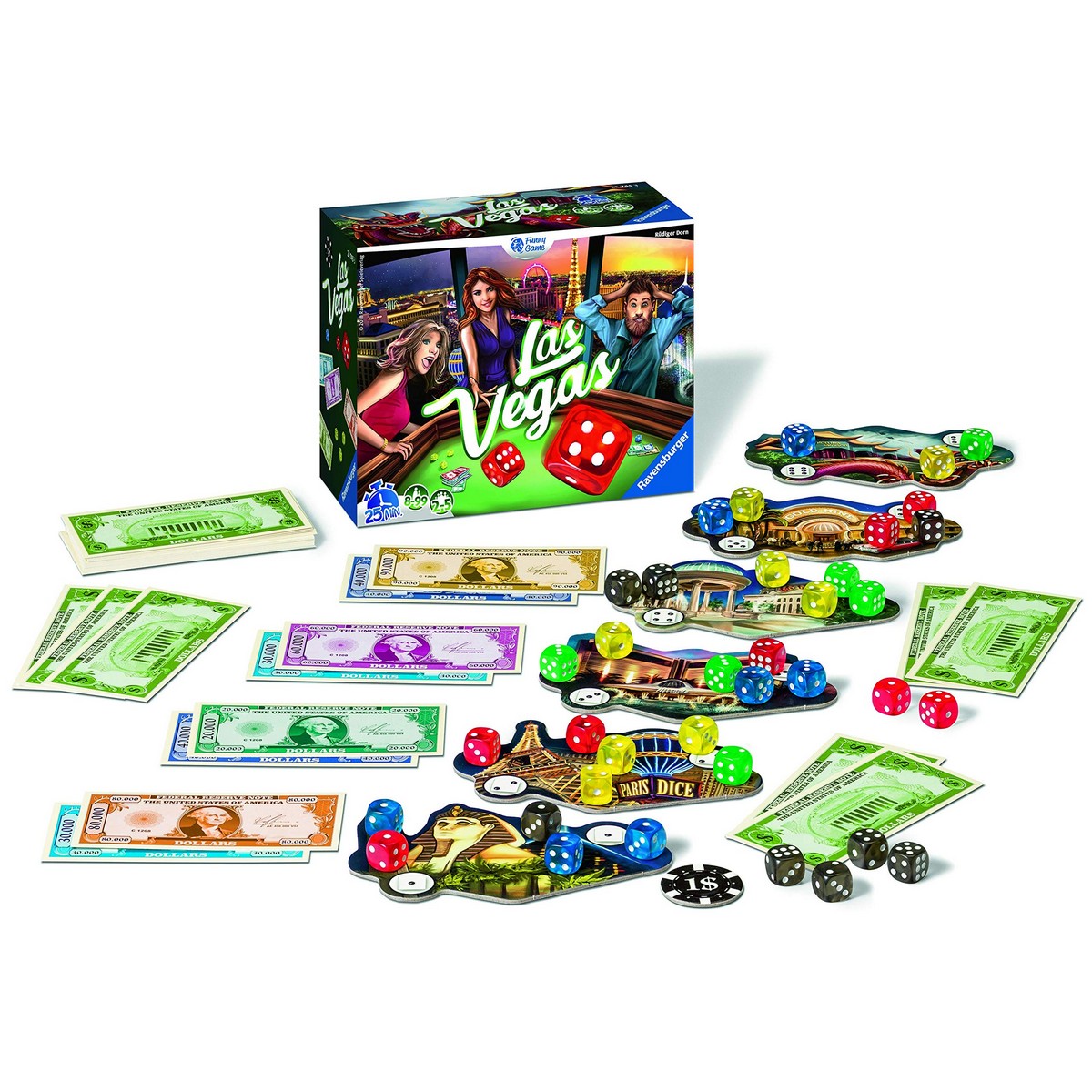 Sällskapsspel Ravensburger Las Vegas FR (Franska) - 2
