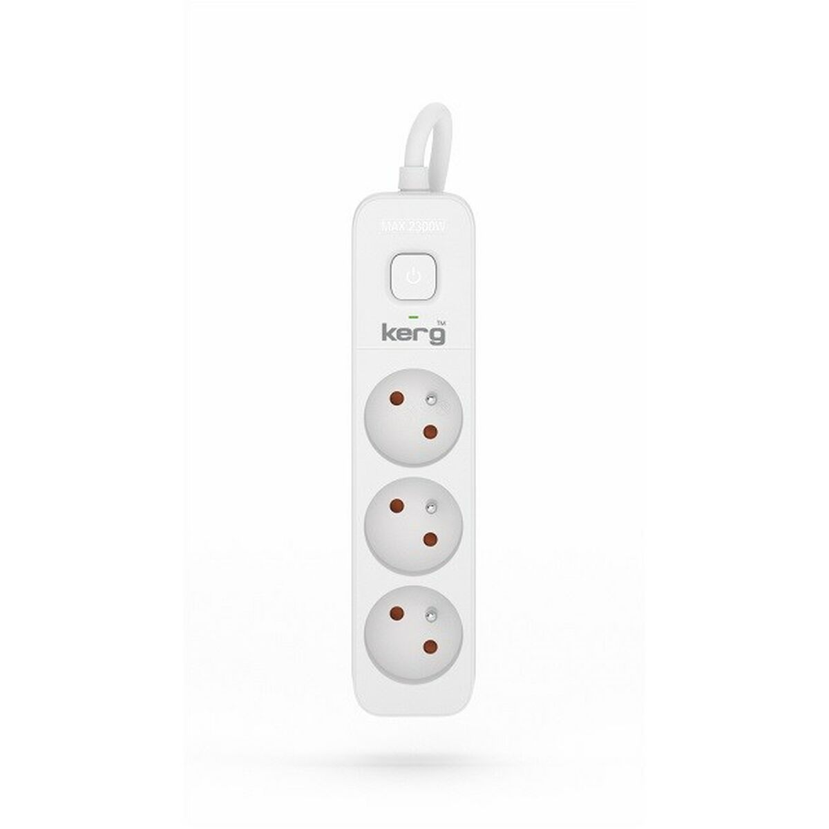Ellist 3 Tomas-uttag med brytare HSK Data M02376 (3 m)