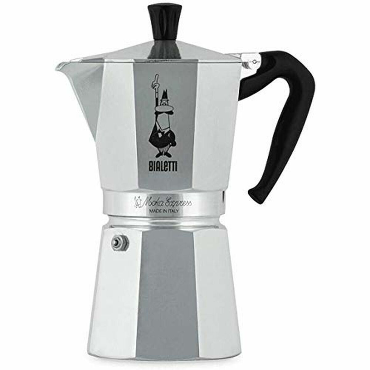 Italiensk Kaffepanna Bialetti Moka Aluminium 550 ml 9 Koppar Silvrig
