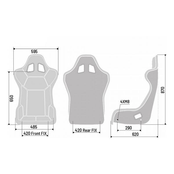 Sits Sparco 008009RNR Svart - 2