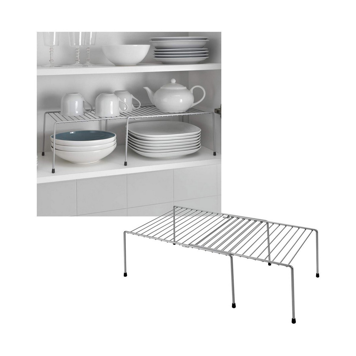 Hyllor Metaltex Adapto Metall 57/33 x 24 x 15 cm - 9