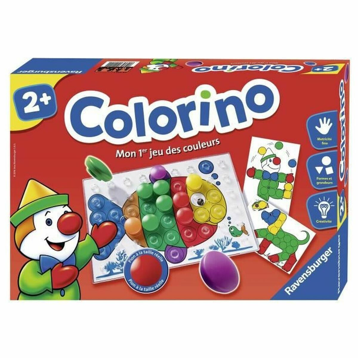 Pedagogiskt spel för små barn Ravensburger Colorino Multicolour (Franska) (FR) - 5
