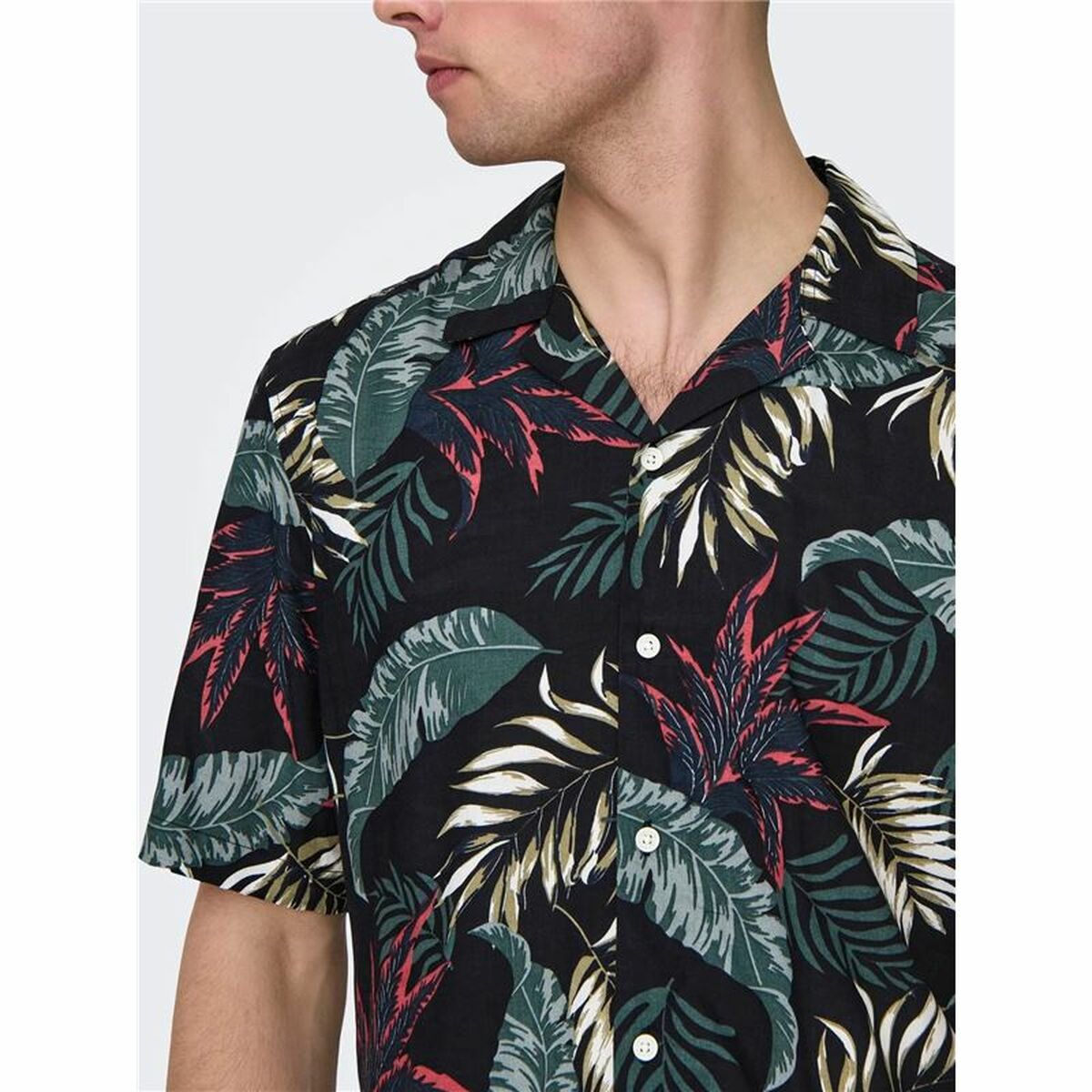 Skjorta Only & Sons Cuba Casual Kort slang - 5
