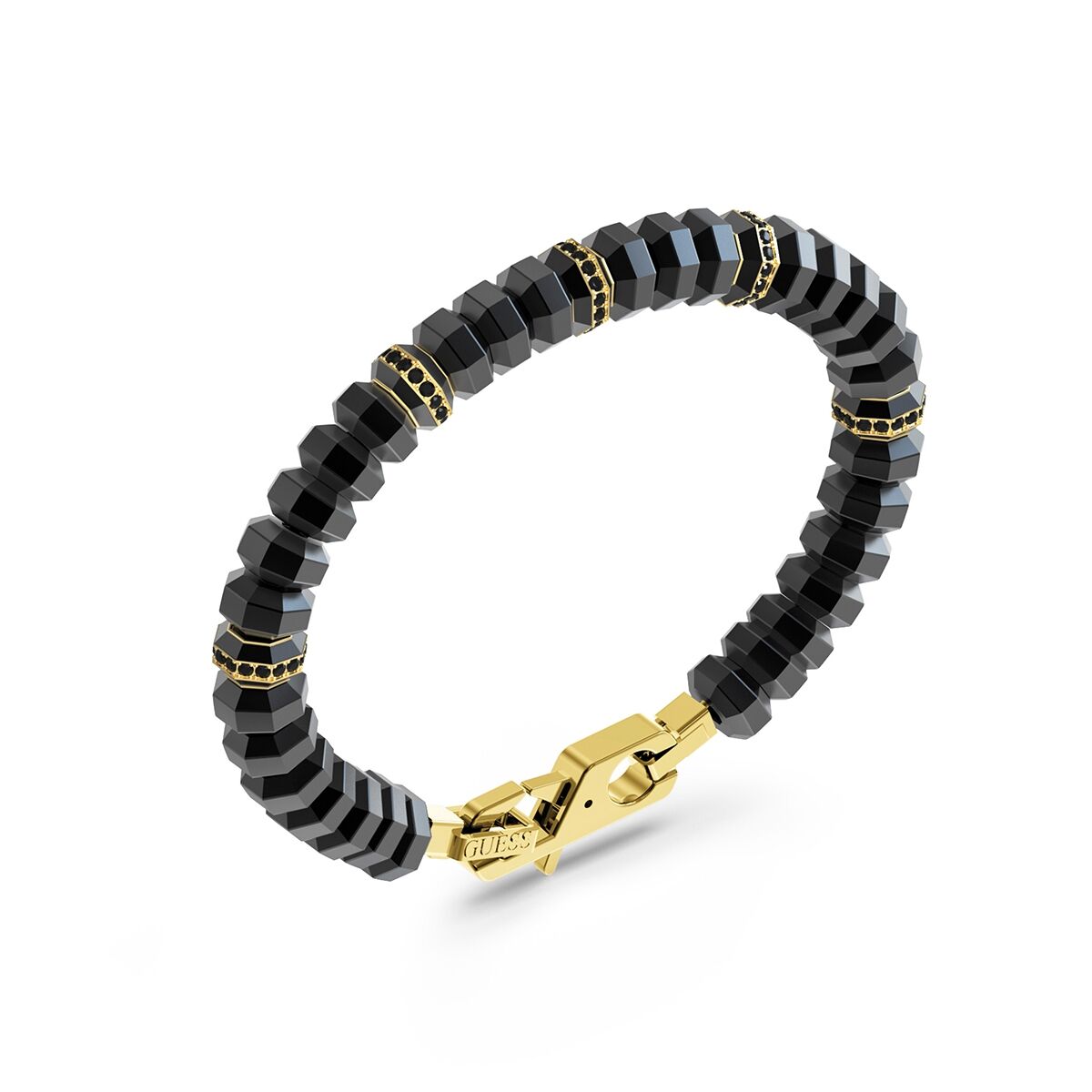 Herrarmband Guess JUMB05087JWYGS Svart