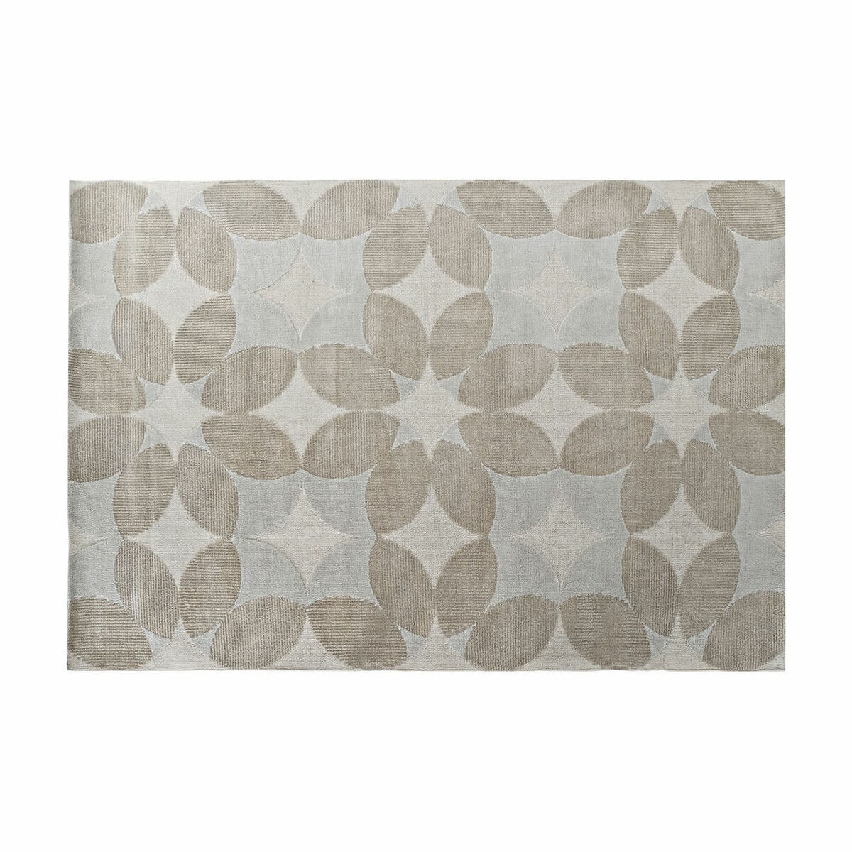 Matta DKD Home Decor Beige Polyester Cirklar (160 x 230 x 0.9 cm) - 6
