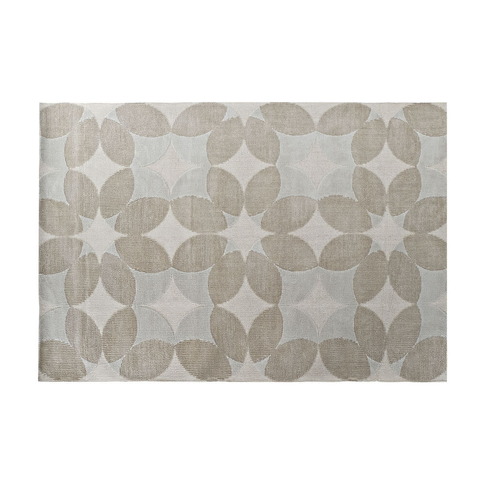 Matta DKD Home Decor Beige Polyester Cirklar (160 x 230 x 0.9 cm) - 2